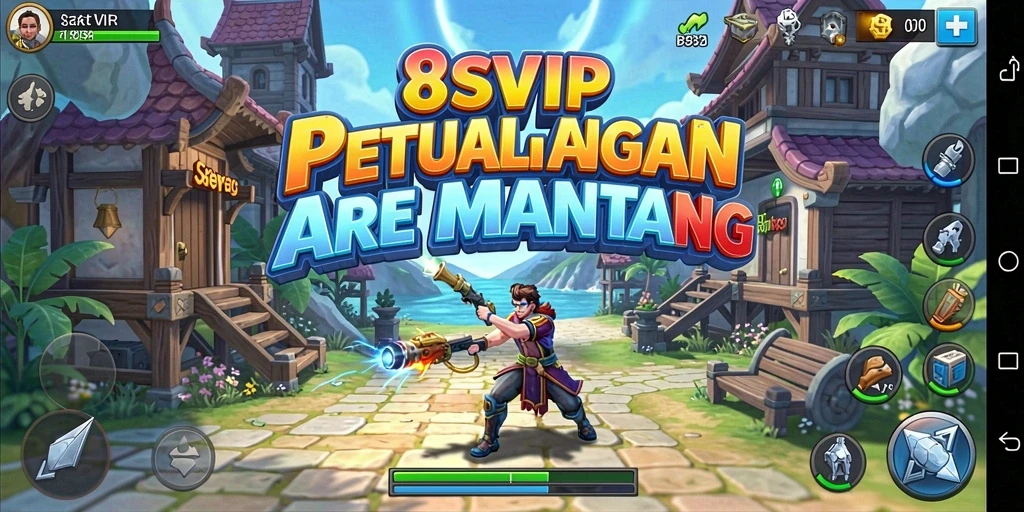 Screen gameplay menarik dari 8SVIP yang menunjukkan tantangan arcade.
