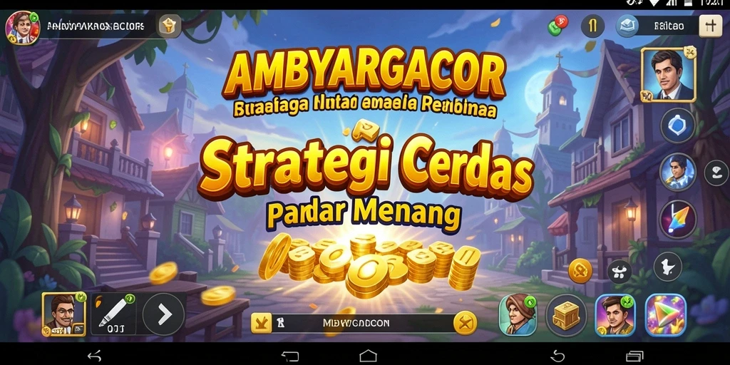 Tampilan gameplay seru AMBYARGACOR dengan elemen strategi mendalam.