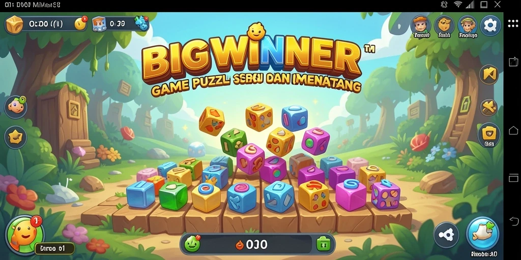 Tampilan gameplay <strong>BIGWINNER</strong> yang menantang dan seru.