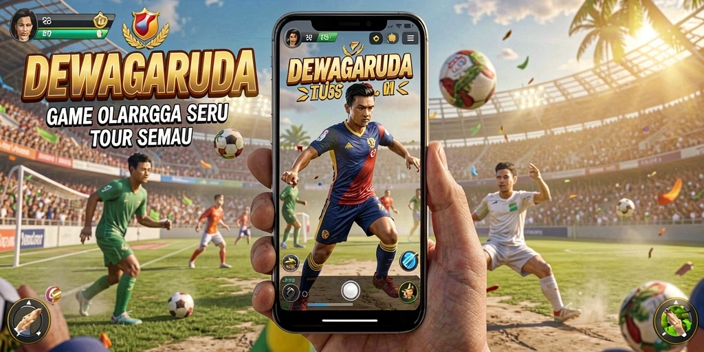 Tampilkan gameplay menarik di DEWAGARUDA dengan aksi olahraga yang seru.