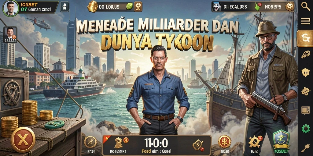 Tampilan gameplay <strong>IOSBET</strong> dengan fitur Tycoon yang mendebarkan.