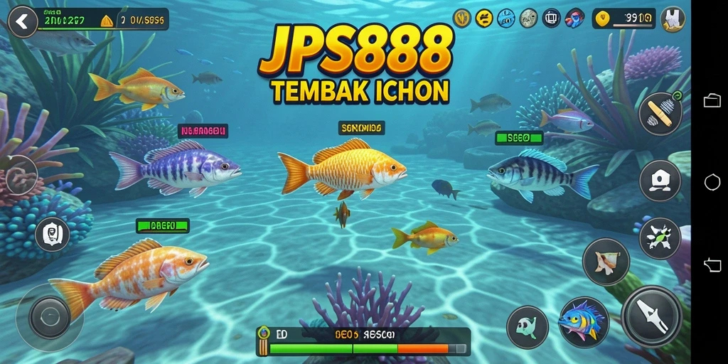 Gameplay seru menembak ikan di JPS888